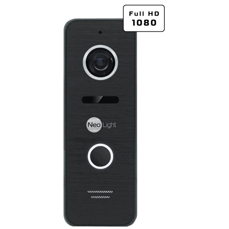 Комплект відеодомофону Neolight ALPHA Hybrid + PRIME FHD Black