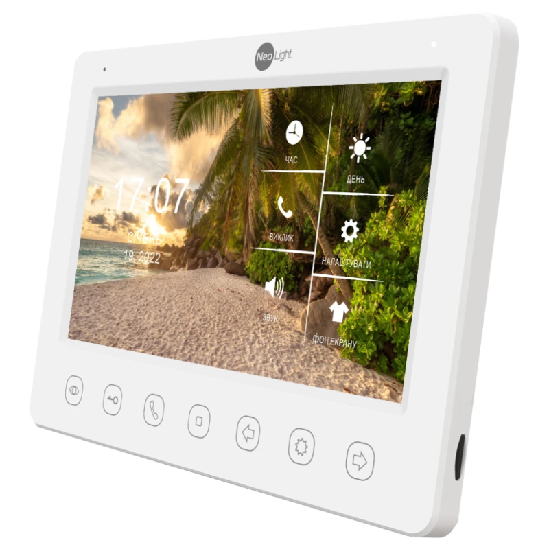 Комплект відеодомофону Neolight KAPPA+ HD WF + PRIME FHD Black з кутком