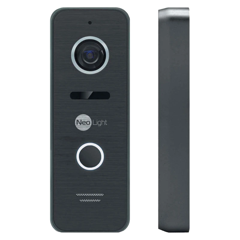 Комплект відеодомофону Neolight KAPPA+ HD WF + PRIME FHD Black з кутком