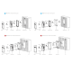 Виклична панель з Wi-Fi DS-KV8413-WME1(C)/Flush/Europe BV