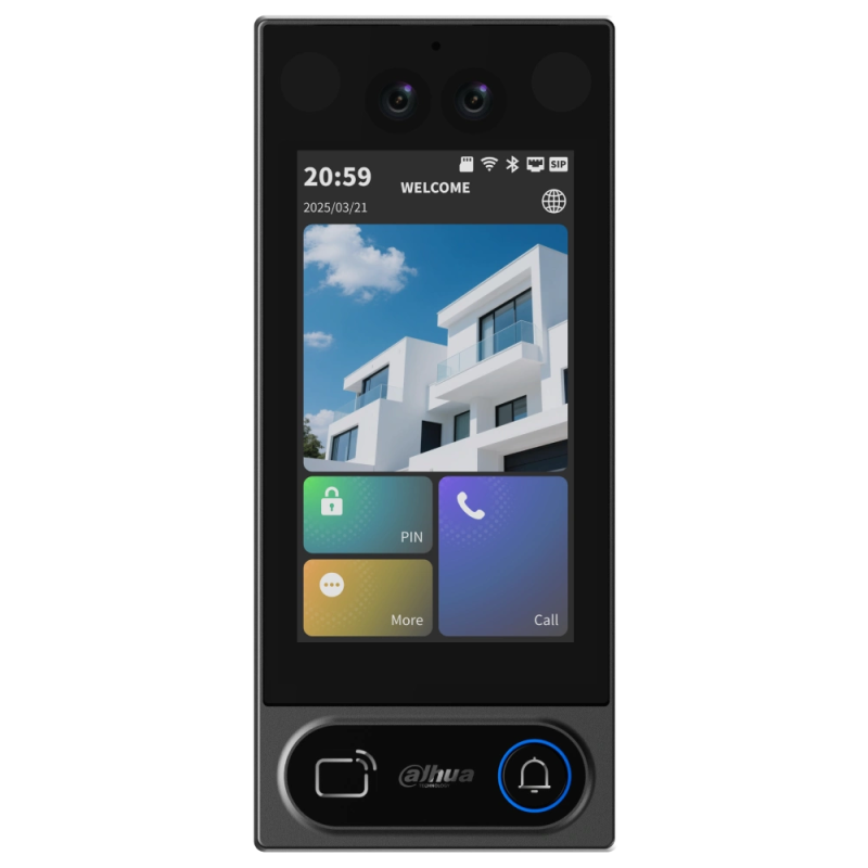 Виклична панель Dahua DHI-VTO6631QB-WP Wi-Fi