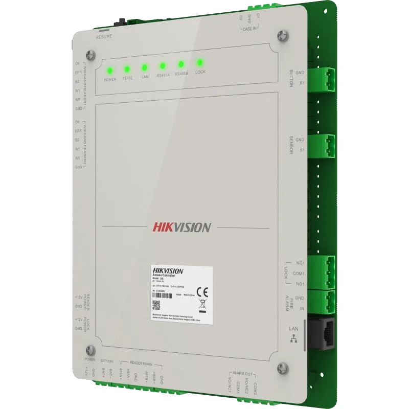 Контролер для чотирьох дверей Hikvision DS-K2624X