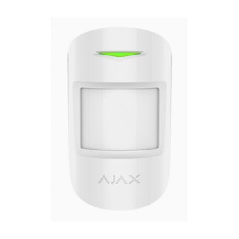 Сповіщувач Ajax CombiProtect (white) руху та розбиття скла бездротовий