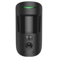 Сповіщувач Ajax MotionCam HDR (PhOD) Jeweller black руху з камерою бездротовий