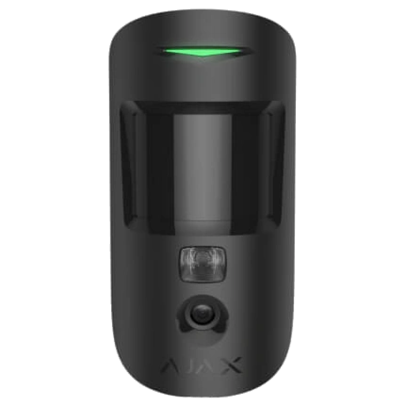 Сповіщувач Ajax MotionCam HDR (PhOD) Jeweller black руху з камерою бездротовий