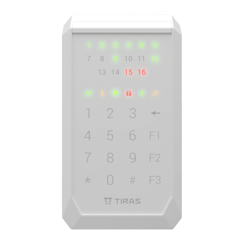 Клавіатура Тірас Tiras K-PAD16 (white)