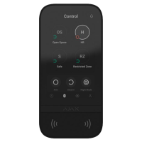 Клавіатура Ajax KeyPad TouchScreen (8EU) black