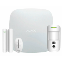 Комплект Ajax StarterKit Cam Plus HDR ECG (8EU) UA white