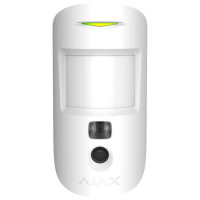 Датчик руху з фотокамерою Ajax MotionCam white EU