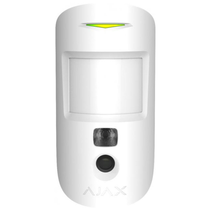 Датчик руху з фотокамерою Ajax MotionCam white EU