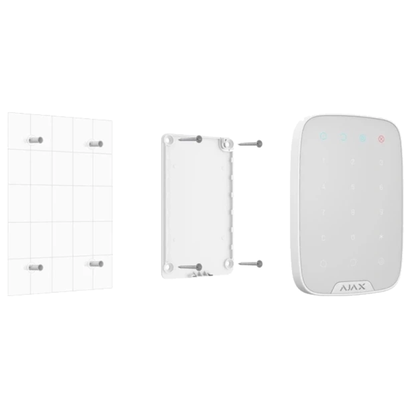 Кріпильна панель Ajax Smartbracket Keypad white