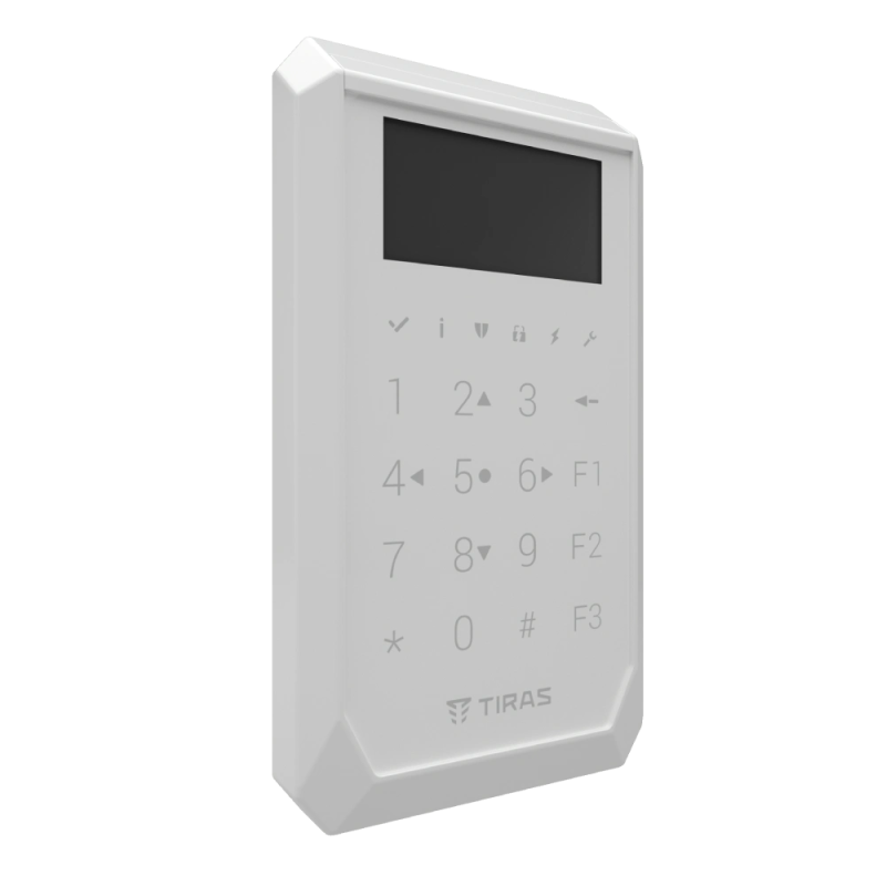 Сенсорна OLED клавіатура Тірас Tiras K-PAD OLED+ white