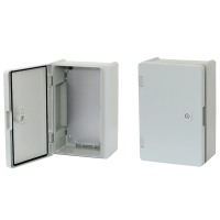 Щит з монтажною панеллю,опалові двері IP 65 ERKA 022