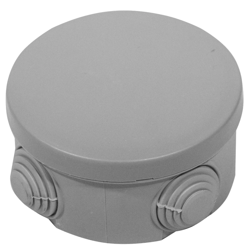 Коробка розподільча кругла зовнішня IP54, UEA (80х45)