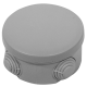 Коробка розподільча кругла зовнішня IP54, UEA (80х45)