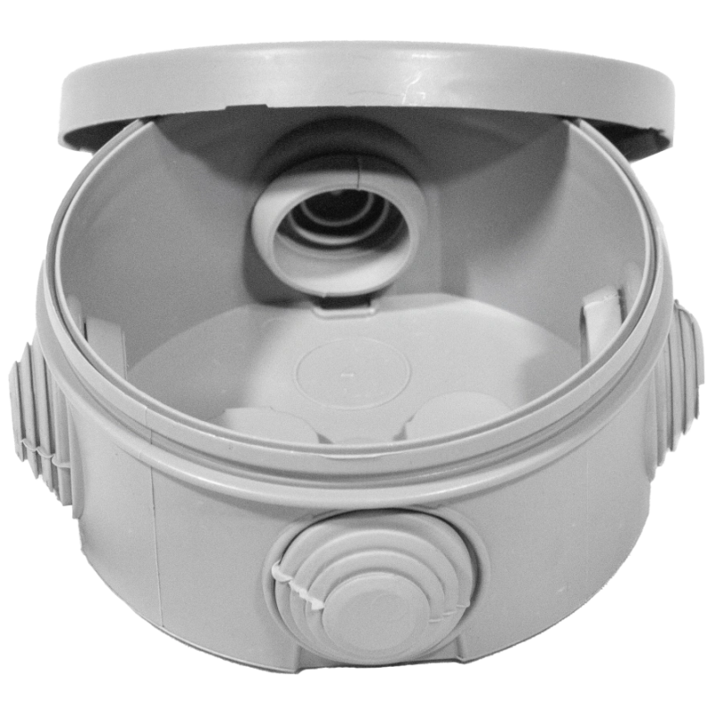 Коробка розподільча кругла зовнішня IP54, UEA (80х45)