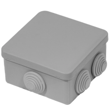 Коробка розподільча квадратна зовнішня IP54, UEA (100х100x50)