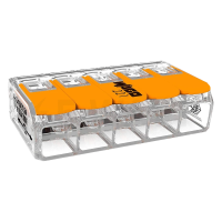 Клема Wago COMPACT 221-615 5-дротова 0,5-6мм2