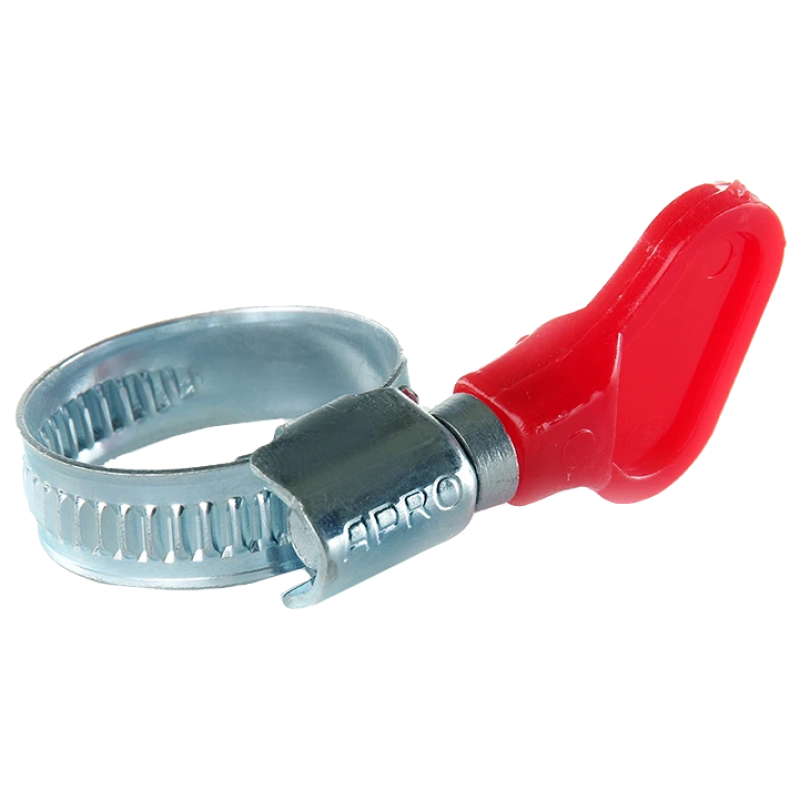 Хомут черв'ячний з метеликом APRO W1 20-32мм (50шт)