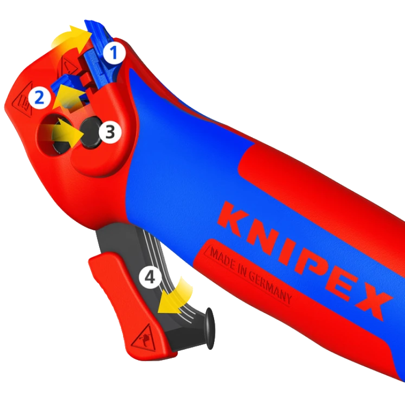 Ніж з п'яткою KNIPEX 16 50 145 SB