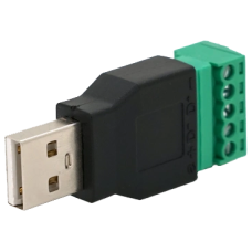 Роз'єм USB (5 контактів) з клемами під кабель