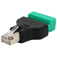 Роз'єм RJ-45(M) (8 контактів) з клемами під кабель