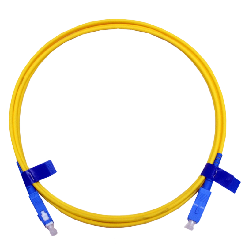 Патчкорд оптичний CMS Simplex Slim SC/UPC-SC/UPC SM 2м Simplex, 3.0мм
