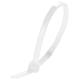 Стяжка кабельна біла (пач. 100 шт.) 3х100
