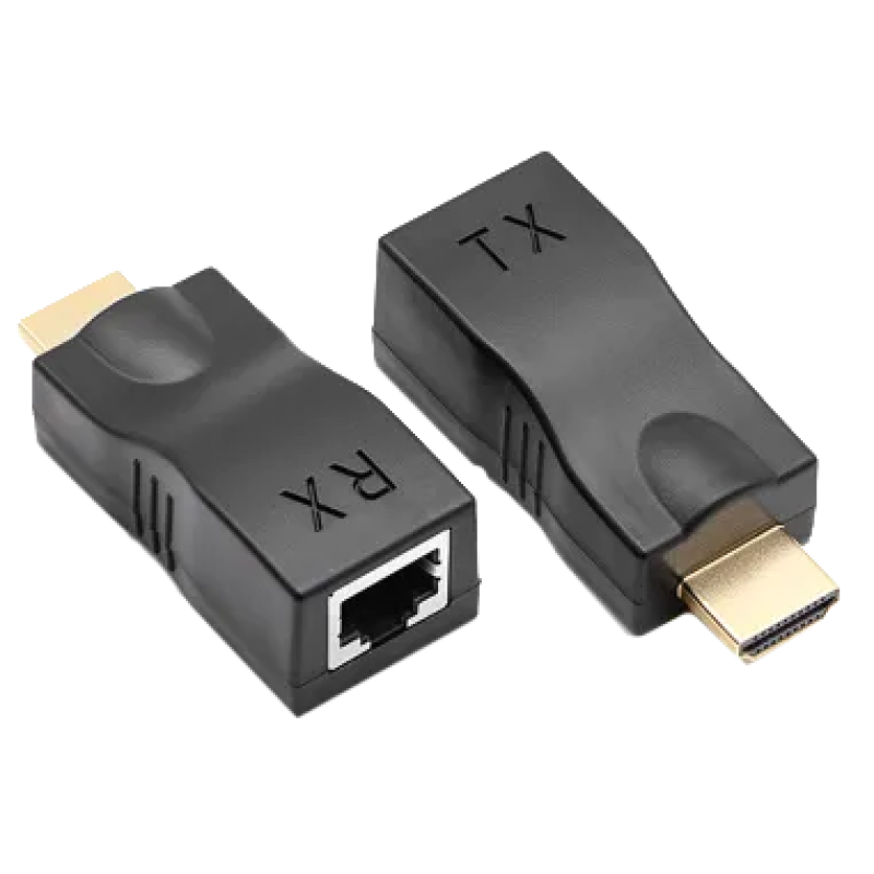 Пасивний подовжувач HDMI сигналу по UTP кабелю Voltronic 30 м 720P-cat5e, 1080P-cat6e