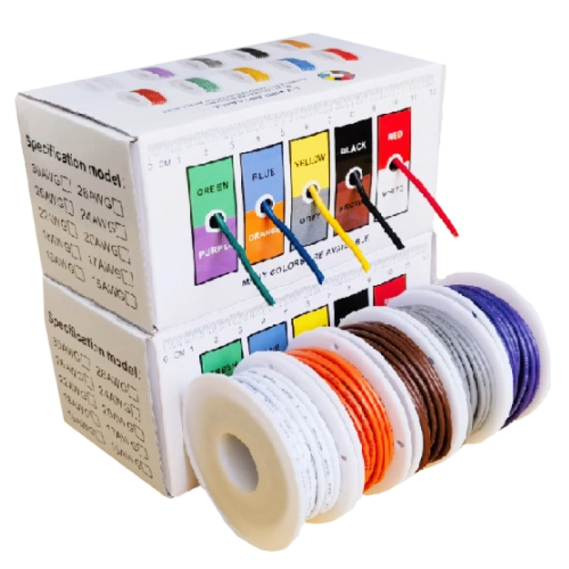 Кабель силіконовий луджений AWG 16 16AWG 1,27 600В 5х4м