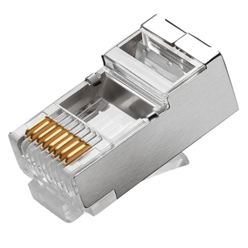 Конектор екранований RITAR RJ-45 8P8C FTP Cat-5 (100шт)
