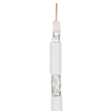 Коаксиальний кабель RG690 CU PE+2*0.5 бухта 100м