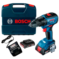 Акумуляторний дриль-шурупокрут + 2 акб 18 В / 2 А•г + ЗП GAL 18V-20 + L-Case Bosch Professional GSR 18V-50 (06019H5000)