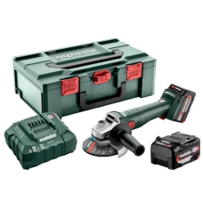 Акумуляторна кутова шліфувальна машина Metabo W 18 L 9-125 (602247510)