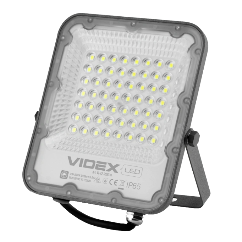 LED прожектор VIDEX PREMIUM 30W 5000K 220V