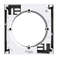 Коробка для зовнішнього монтажу 1-постова біла Schneider Electric Asfora EPH6100121