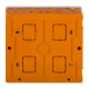Корпус пластиковий 8-модульний вбудований Enext e.plbox.stand.w.08k