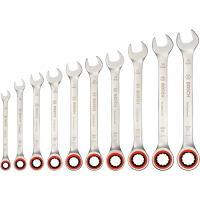 Набір ключів комбінованих Bosch Professional (1600A02AU0) 10 шт