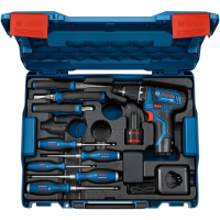 Набір ручних інструментів з шуруповертом Bosch Professional (060186810R)