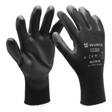Рукавиці монтажні Wurth Black PU р.9