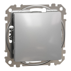 Вимикач Schneider Electric SDD113101 Sedna Design & Elements 1-клавішний алюміній
