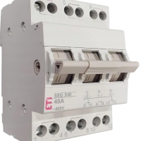 Перемикач навантаження ЕТІ SSQ 340 "1-0-2", 3p 40A