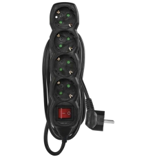 Мережевий подовжувач EMOS PC1425R 4 розетки 5 м