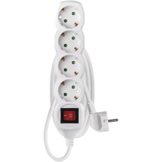 Мережевий подовжувач EMOS P1421R 4 розетки 1.5 м
