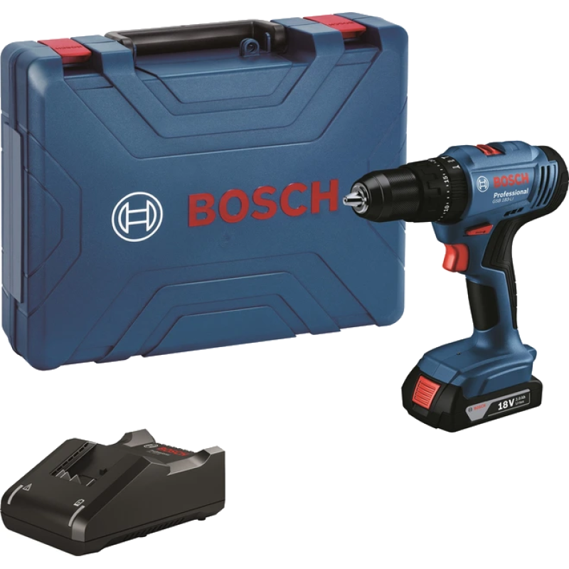Акумуляторний ударний дриль-шуруповерт Bosch GSB 183-LI (06019K9101)