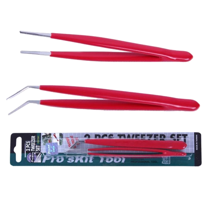 Набір із 2-х пінцетів Pro'sKit 908-T301