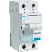 Дифавтомат 1P+N, 6kA, C-25A, 30mA, A Hager ADA975D