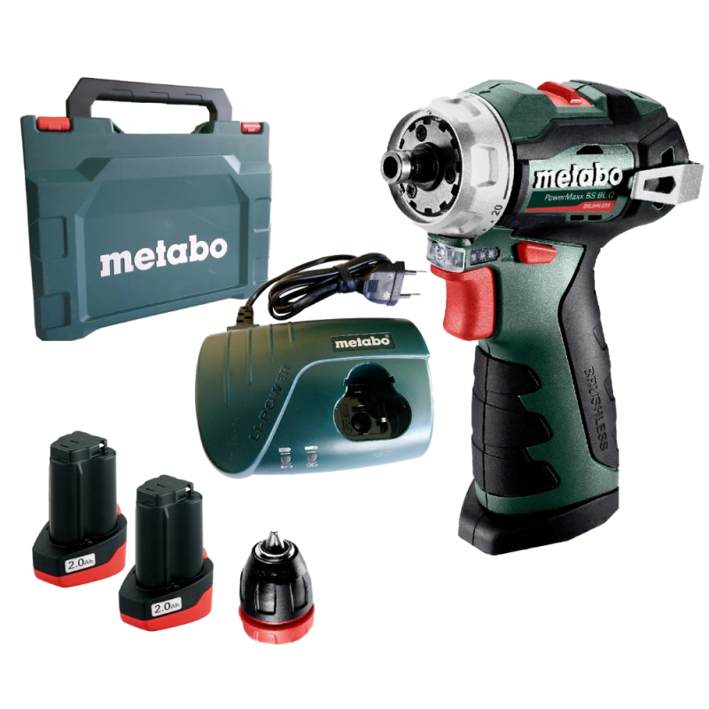 Акумуляторний безщітковий дриль-шурупокрут Metabo PowerMaxx BS BL Q (601749500)