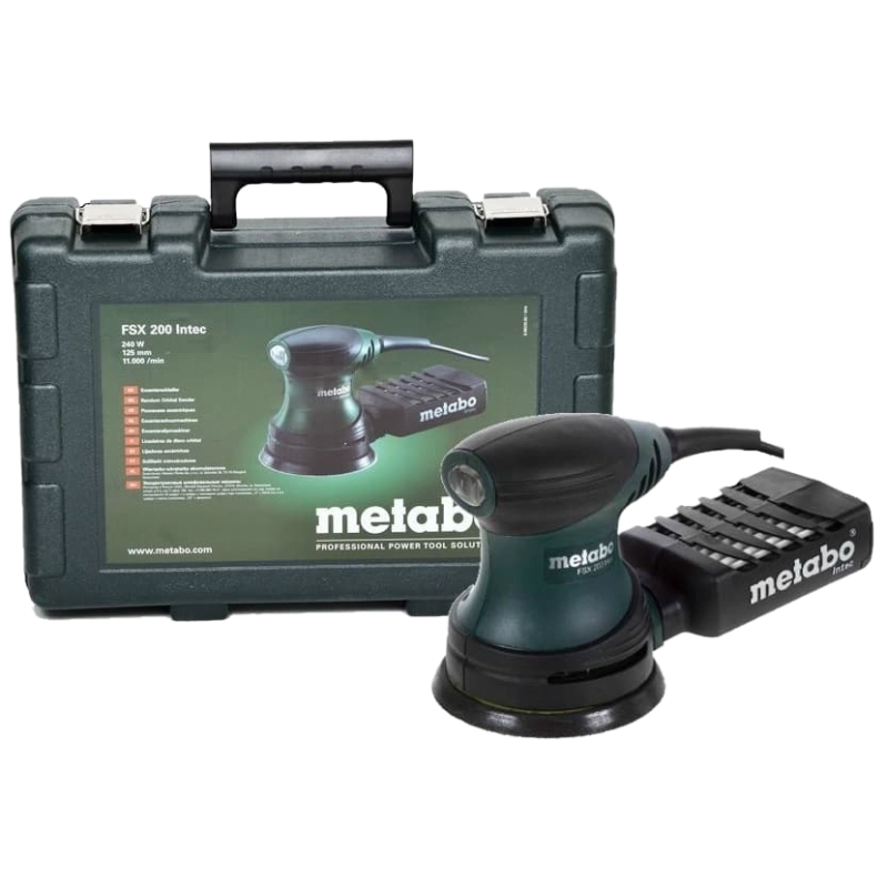 Ексцентрикова шліфмашина Metabo FSX 200 Intec (609225500)