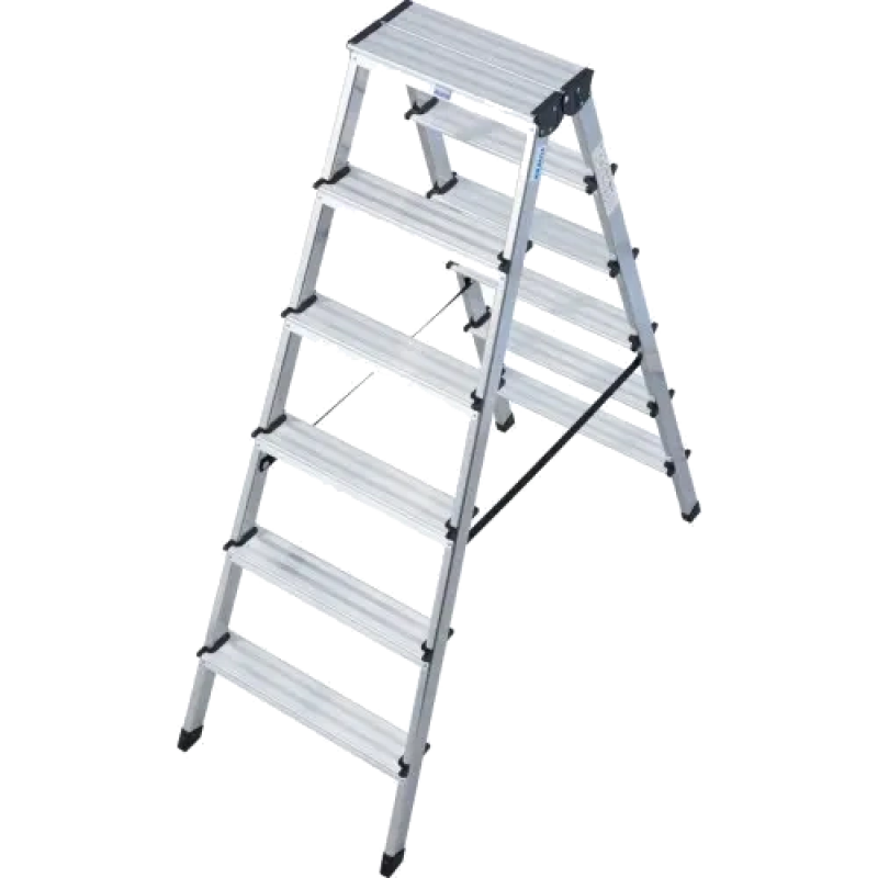 Стремянка алюмінієва двостороння KRAUSE Dopplo 2x6 (120427)